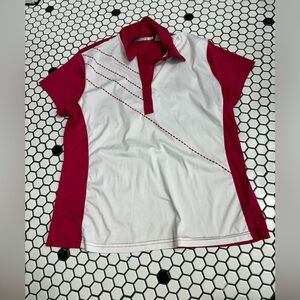 Green lamb golf shirt size small